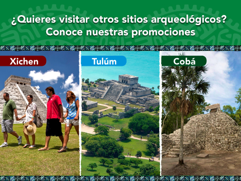 Tours a Chichén Itzá, Tulum y Cobá al mejor precio